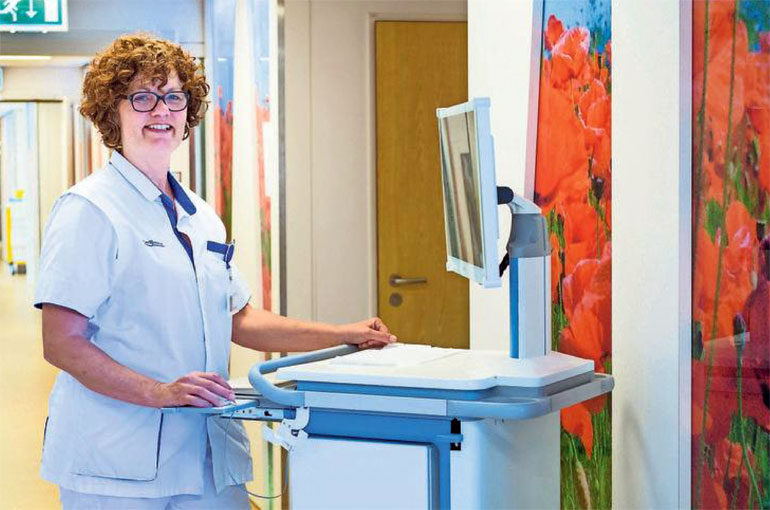 Diana Huygen: Dertig jaar verplegen met humor